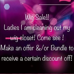 Wig Sale!